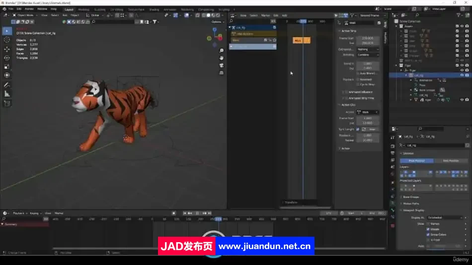 Blender 3D动物动画制作视频教程第二季 3D 第3张
