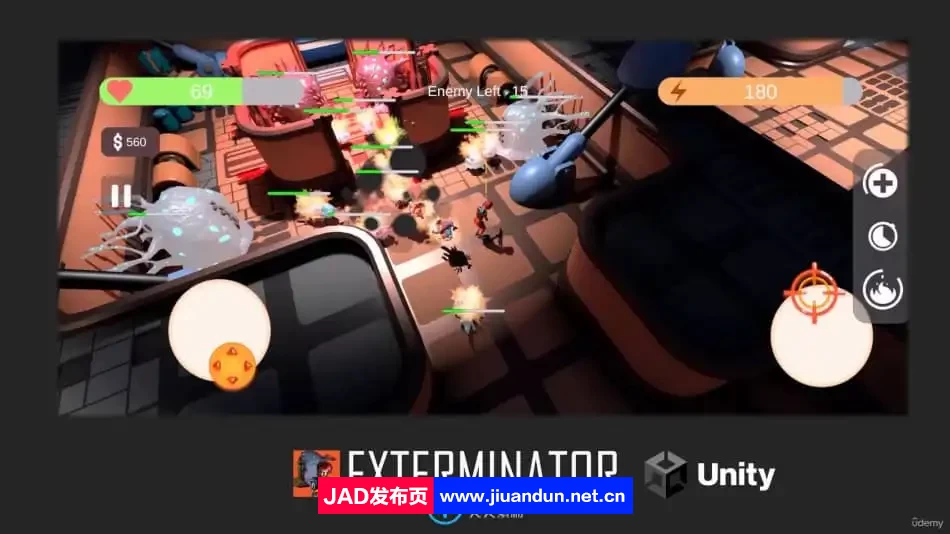 Unity第三人称手机游戏开发技术视频教程 Unity 第14张