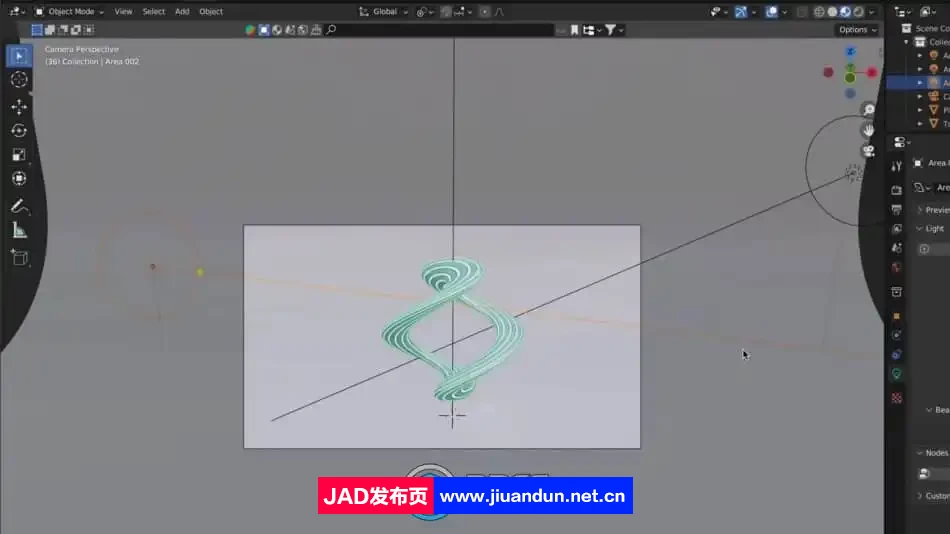 Blender三维抽象循环动画制作视频教程 3D 第7张
