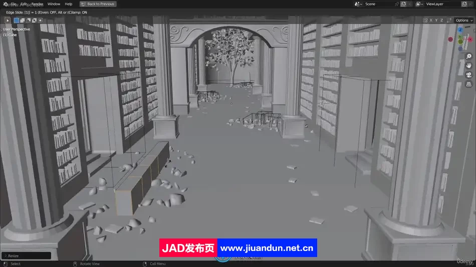 Blender与AI人工智能动画短片制作流程视频教程 3D 第10张