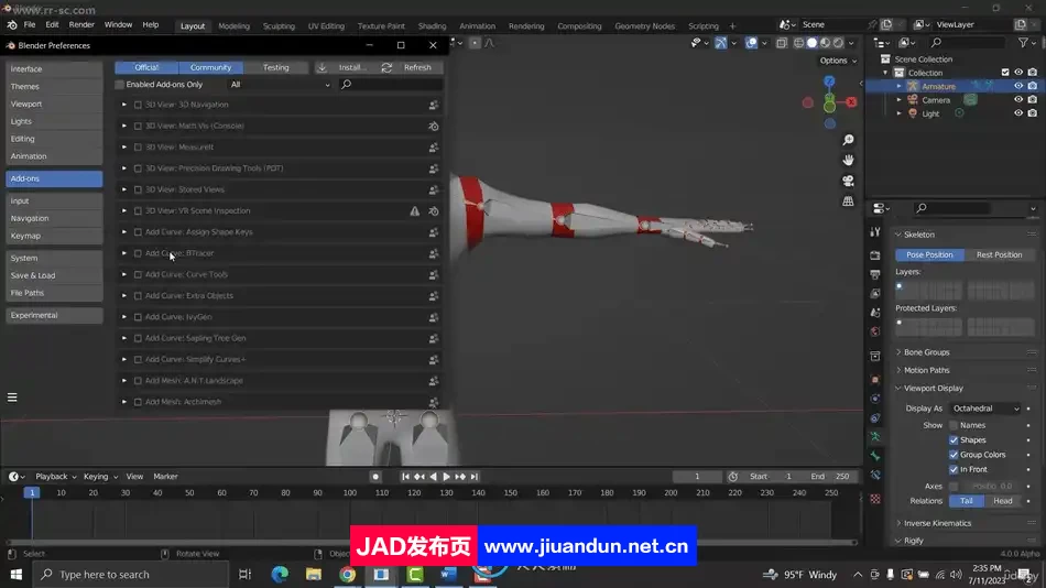 Blender与AI人工智能动画短片制作流程视频教程 3D 第3张