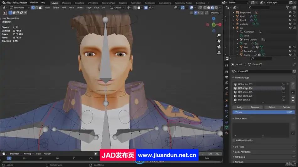Blender与AI人工智能动画短片制作流程视频教程 3D 第7张