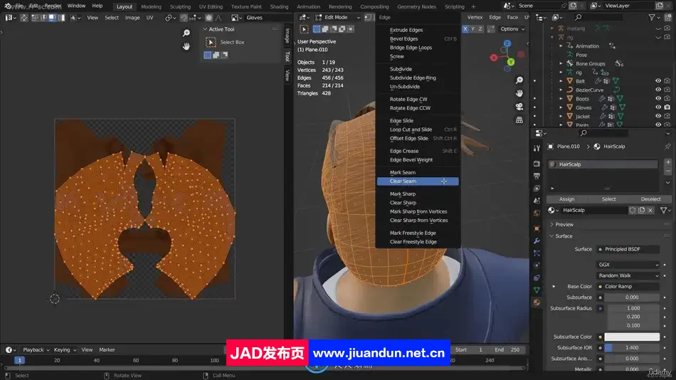 Blender与AI人工智能动画短片制作流程视频教程 3D 第6张