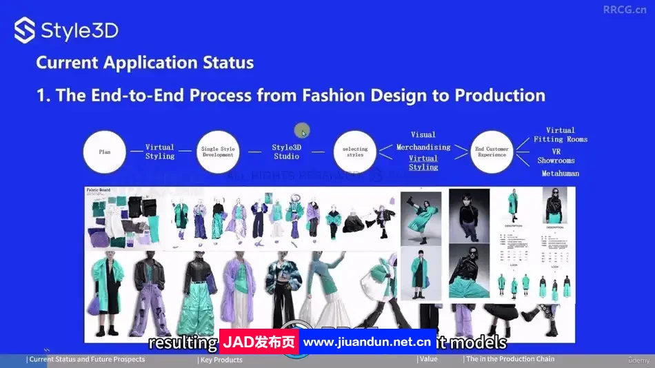 Style3D时尚服装设计建模技术训练视频教程 CG 第14张