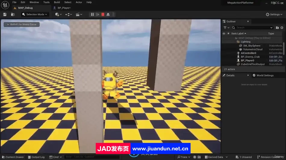 UE5虚幻引擎中Paper 2D动作游戏制作流程视频教程 UE 第6张