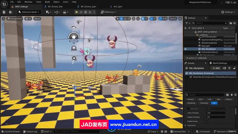UE5虚幻引擎中Paper 2D动作游戏制作流程视频教程 UE 第9张