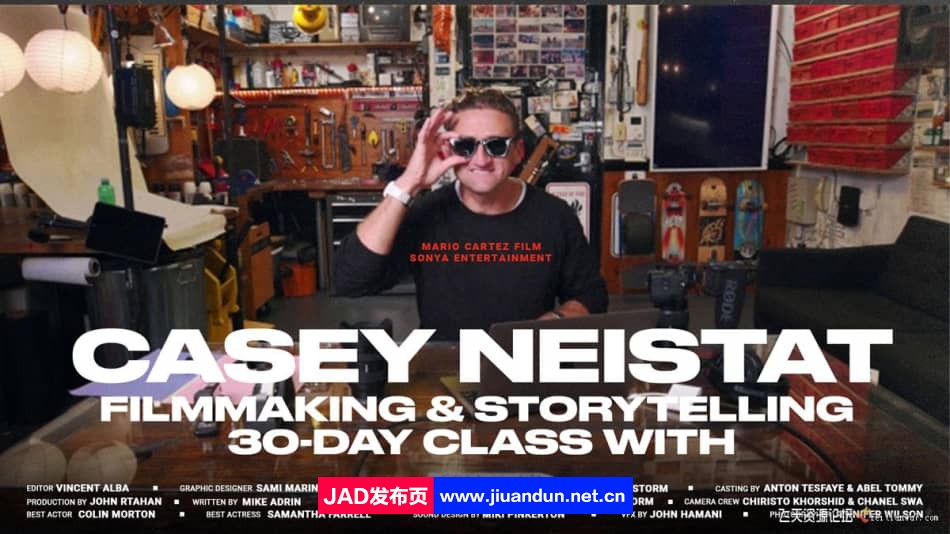Casey Neistat 30天完成电影制作人视频教学大师班教程-中英字幕 摄影 第1张