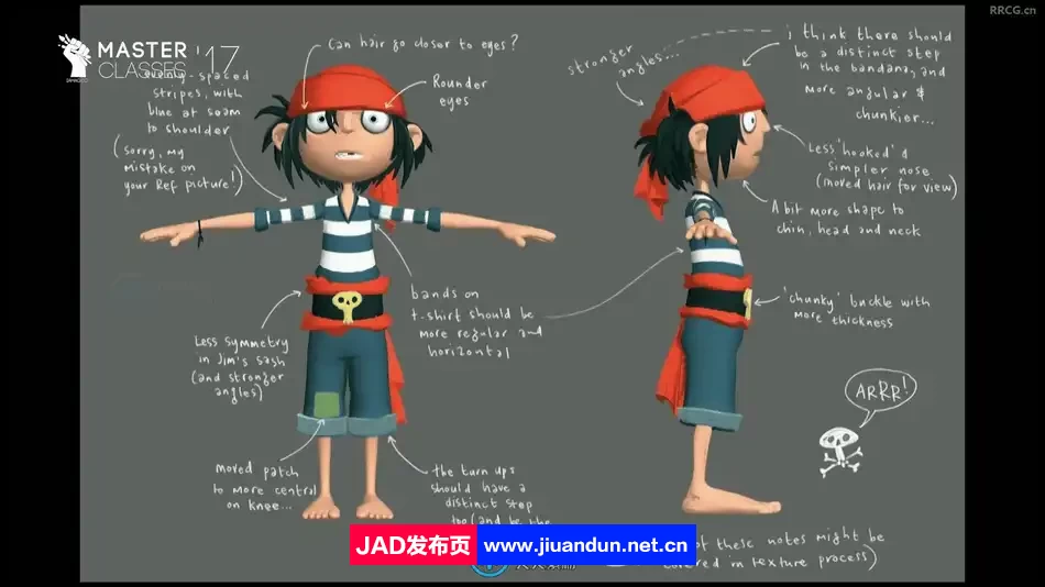 Jonny Duddle画师卡通角色设计教学现场视频教程 CG 第2张