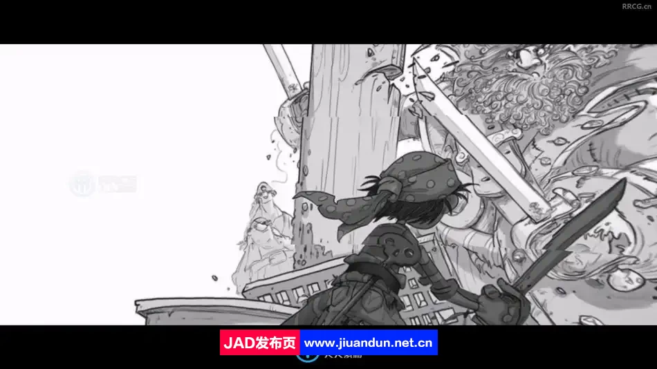 Jonny Duddle画师卡通角色设计教学现场视频教程 CG 第10张