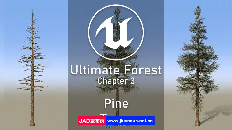 UE5.1虚幻引擎森林环境场景完整制作流程视频教程 UE 第3张