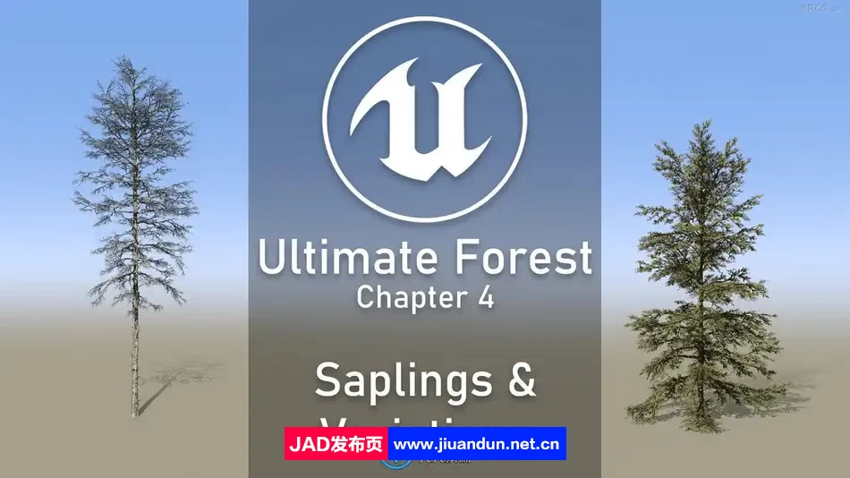 UE5.1虚幻引擎森林环境场景完整制作流程视频教程 UE 第6张