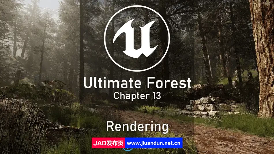 UE5.1虚幻引擎森林环境场景完整制作流程视频教程 UE 第14张