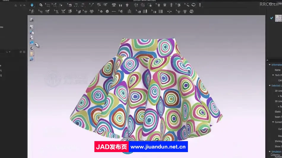 【中文字幕】Clo3D服装设计基础核心技能训练视频教程 3D 第9张