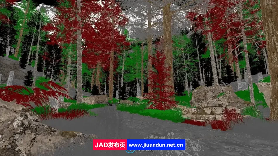 UE5.1虚幻引擎森林环境场景完整制作流程视频教程 UE 第21张