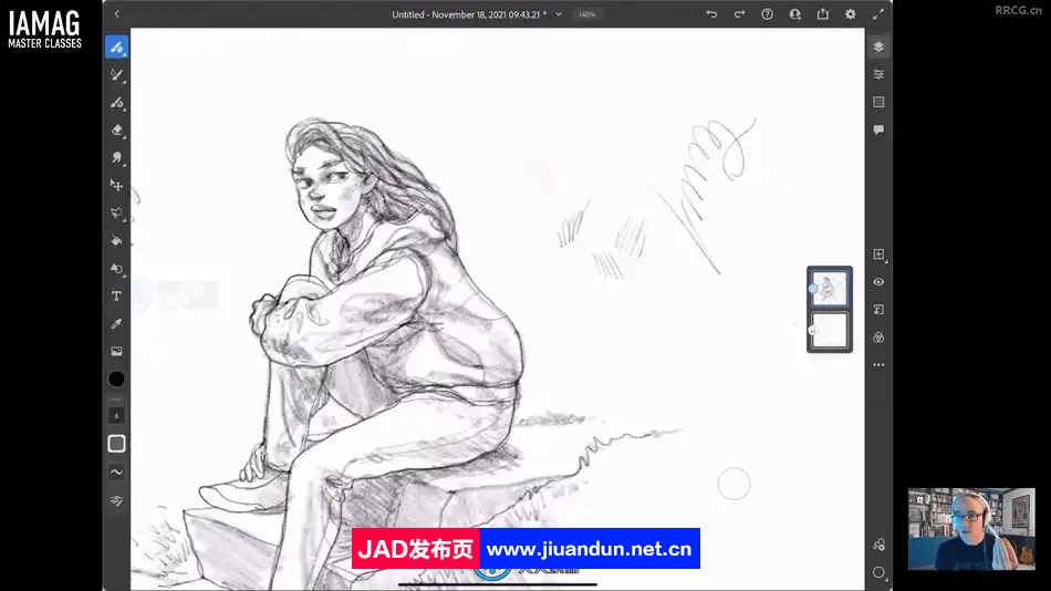 Adobe Fresco插画插图绘制数字绘画技术视频教程 CG 第6张