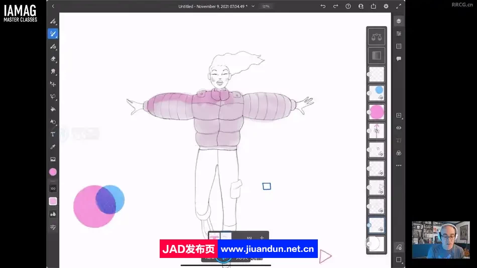 Adobe Fresco插画插图绘制数字绘画技术视频教程 CG 第2张