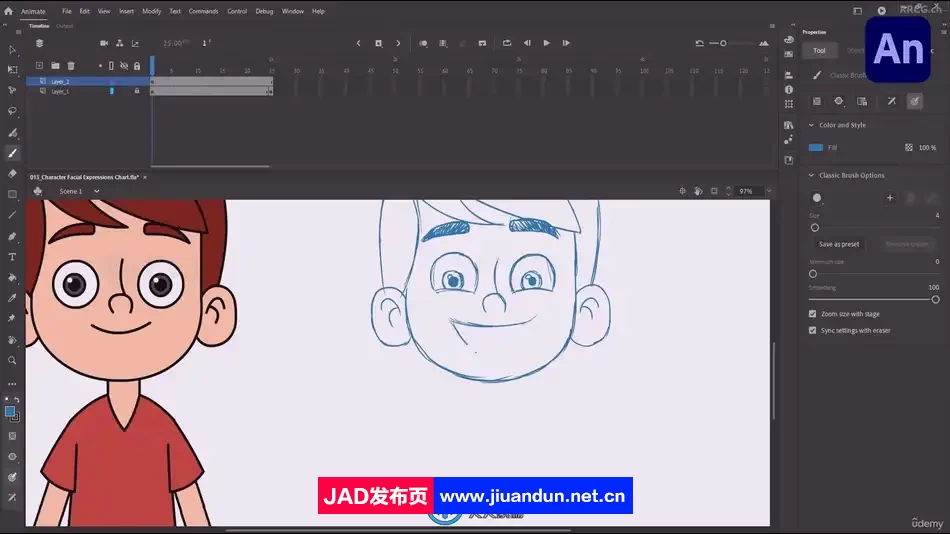 Adobe Animate从零开始制作角色动画视频教程 AM 第6张