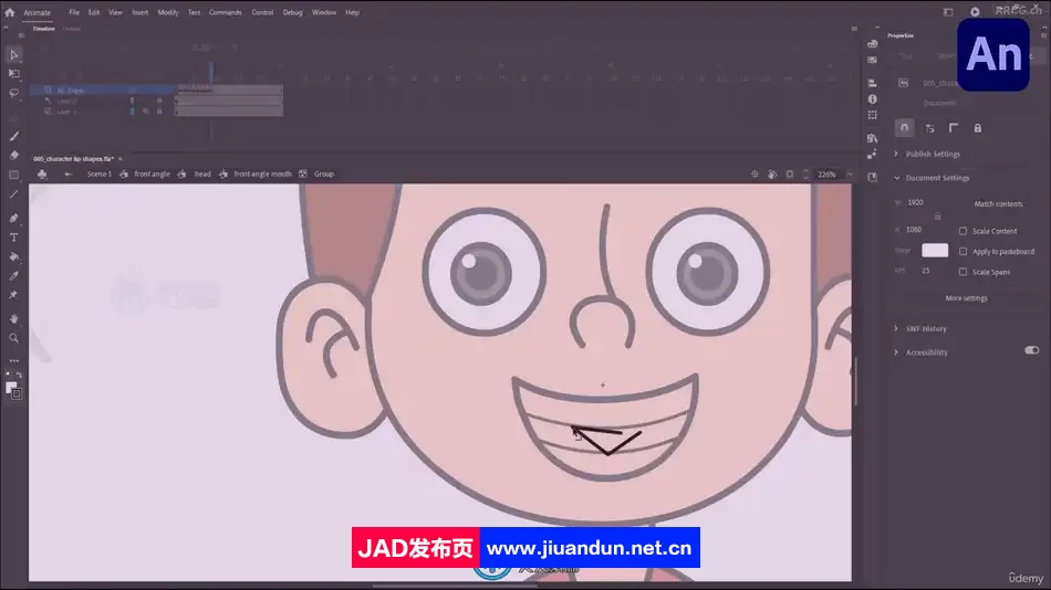 Adobe Animate从零开始制作角色动画视频教程 AM 第4张