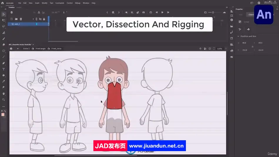 Adobe Animate从零开始制作角色动画视频教程 AM 第3张