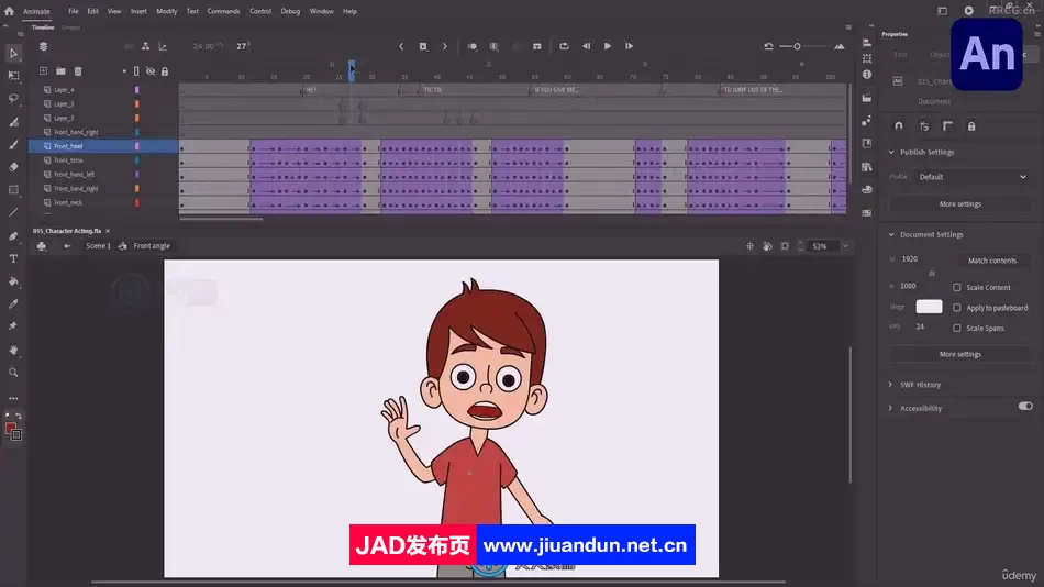 Adobe Animate从零开始制作角色动画视频教程 AM 第8张