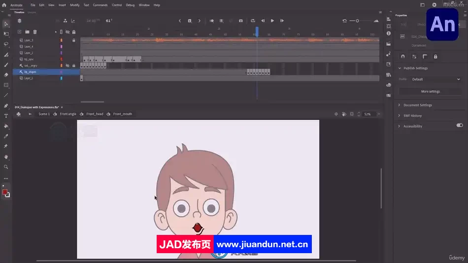 Adobe Animate从零开始制作角色动画视频教程 AM 第7张