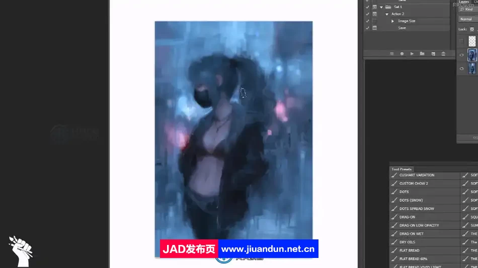 Alex Chow画师角色风格分析数字绘画艺术视频教程 CG 第6张
