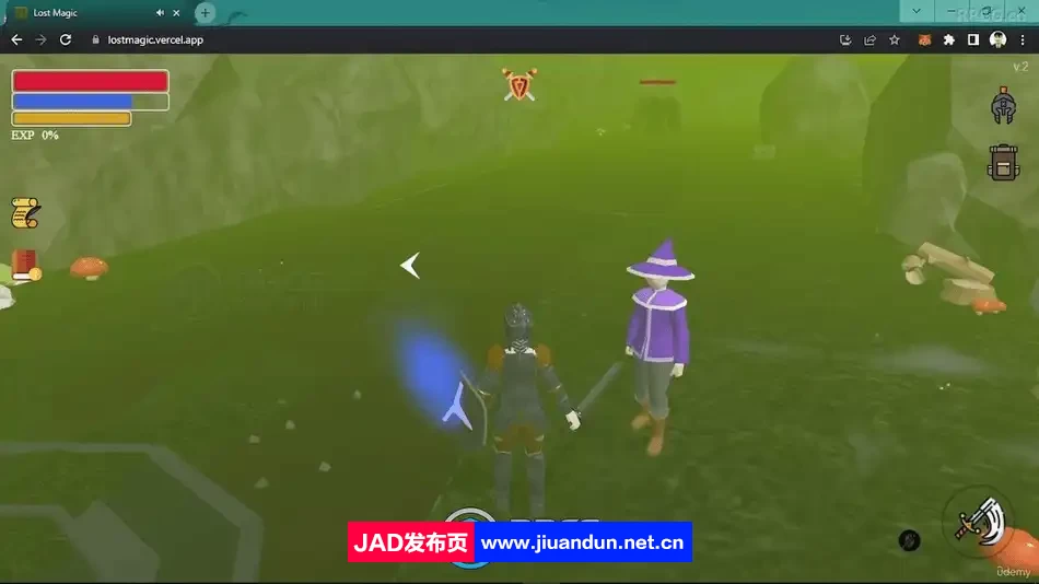3D RPG角色扮演网页游戏制作流程视频教程 3D 第2张