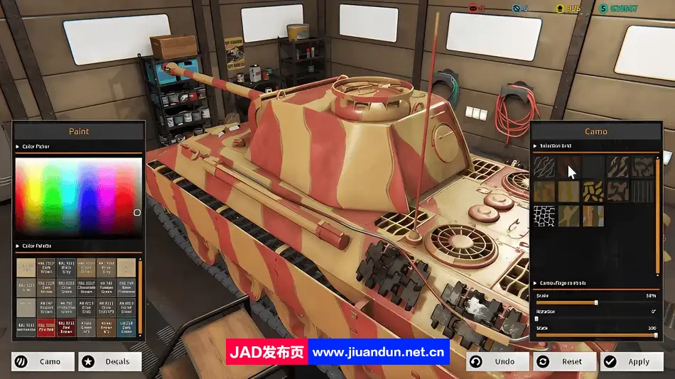 坦克修理模拟器v1.5.5|容量11GB|官方简体中文|支持键盘.鼠标|2024年01月27号更新 单机游戏 第7张