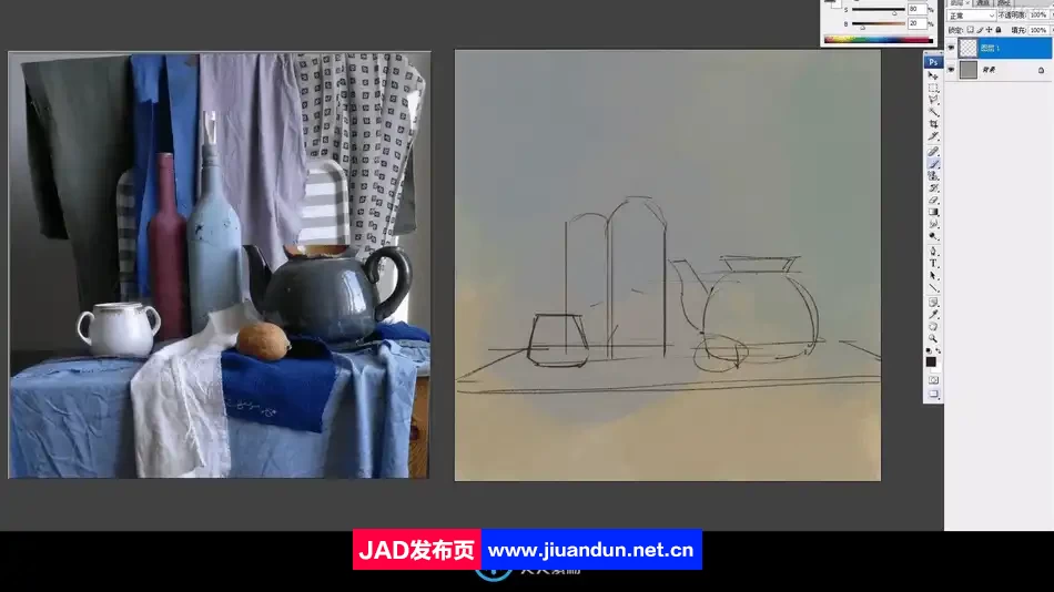 Lixin Yin画师静物灯光与笔触质感研究数字绘画视频教程 CG 第2张