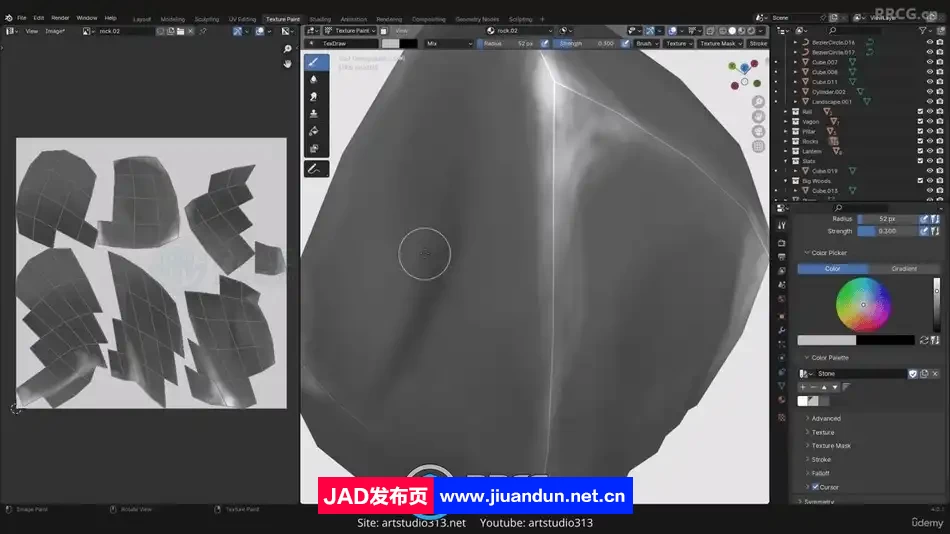 Blender纹理绘制核心技术训练视频教程 3D 第12张