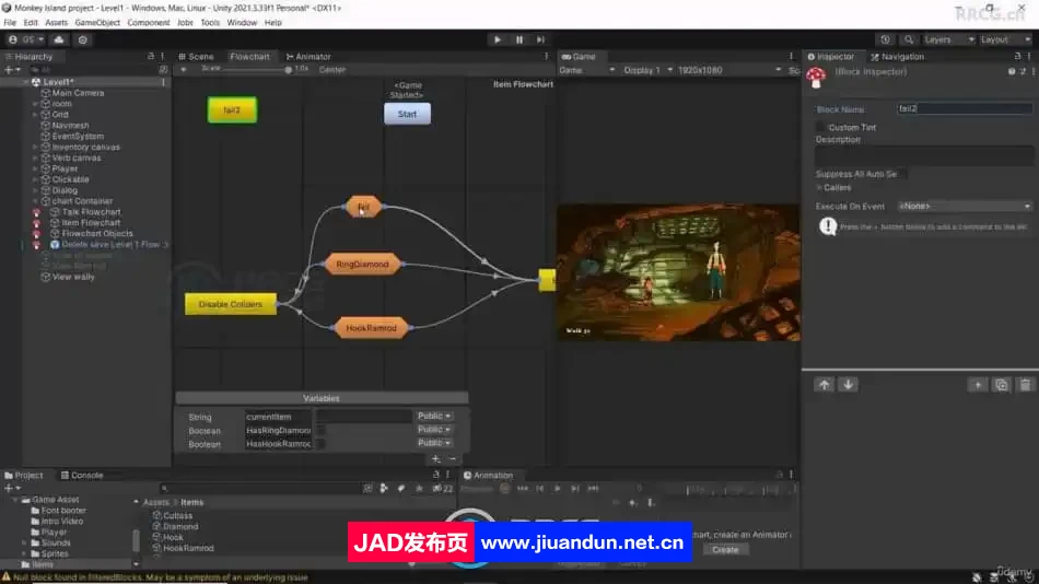 Unity解密冒险类2D游戏开发制作视频教程 Unity 第10张