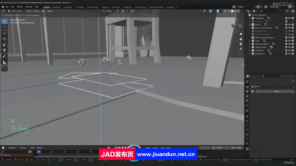 Blender等距视图场景制作大师级训练视频教程 3D 第6张
