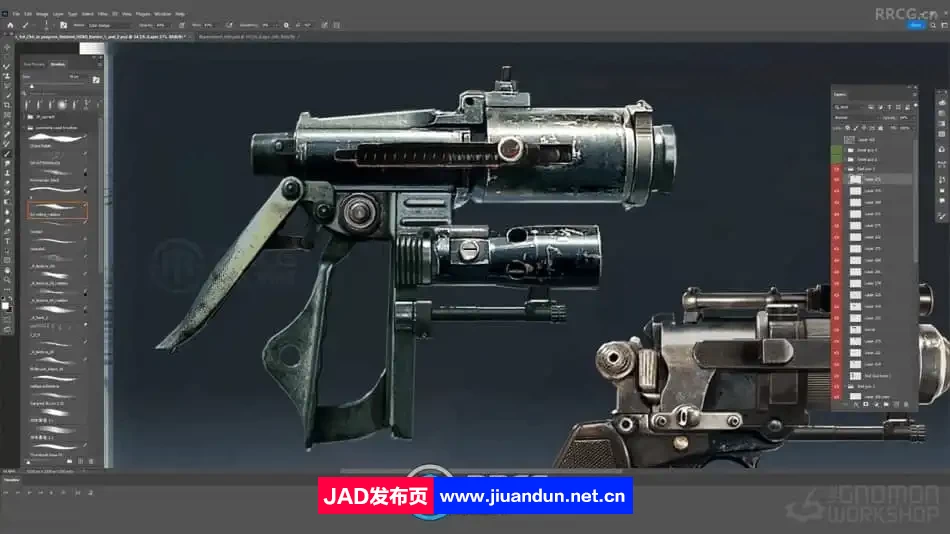 影视级科幻武器概念设计大师级训练视频教程 CG 第5张