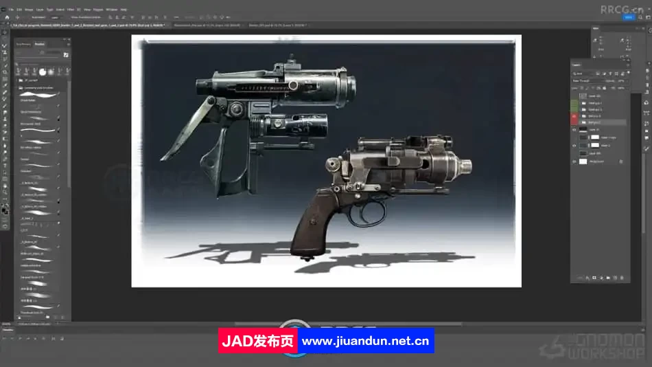 影视级科幻武器概念设计大师级训练视频教程 CG 第3张