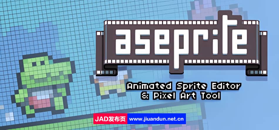 Aseprite v1.3.4|容量24MB|官方简体中文|支持键盘.鼠标|2024年03月01号更新 单机游戏 第1张