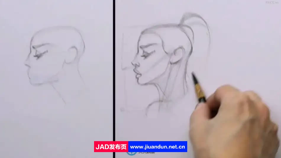 女性人物绘画艺术大师级训练视频教程 CG 第6张