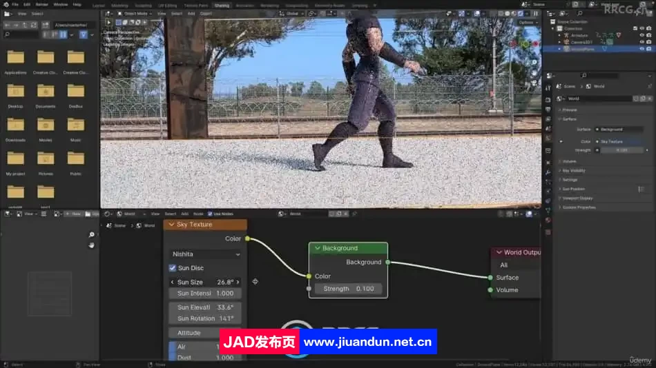 Fusion与Blender视觉特效镜头制作大师班视频教程 3D 第7张
