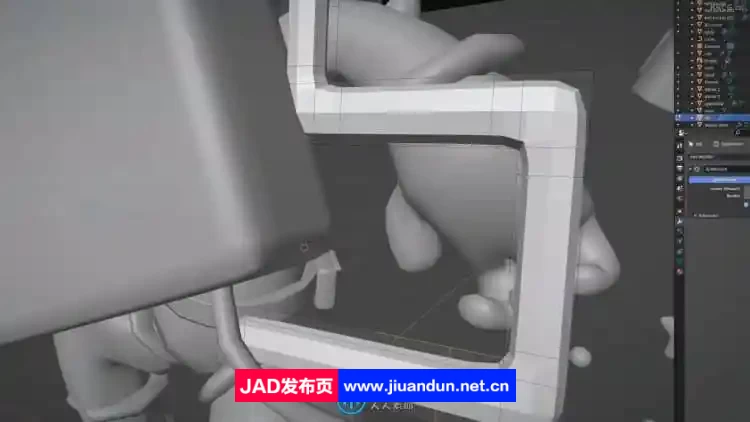 【中文字幕】Blender三维角色创意制作完整工作流程视频教程 3D 第14张