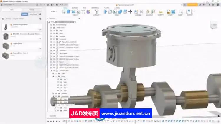 Autodesk Fusion360 CAD设计从入门到精通视频教程 CAD 第8张