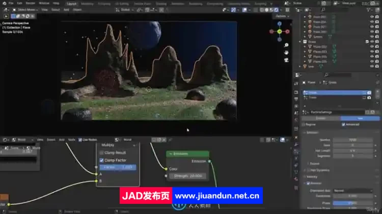 Blender 10组精彩3D场景实例制作训练视频教程 3D 第9张