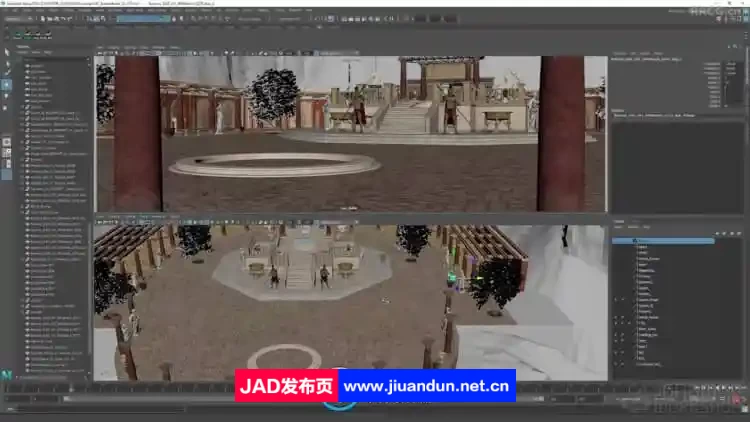 [Blender] 360度全景插图3D与2D数字绘景技术视频教程 3D 第7张
