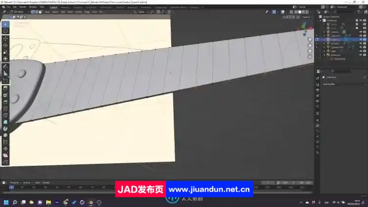 Blender三维场景建模完全指南视频教程 3D 第8张