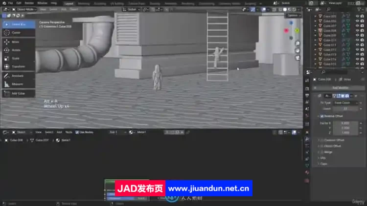 Blender 10组精彩3D场景实例制作训练视频教程 3D 第10张