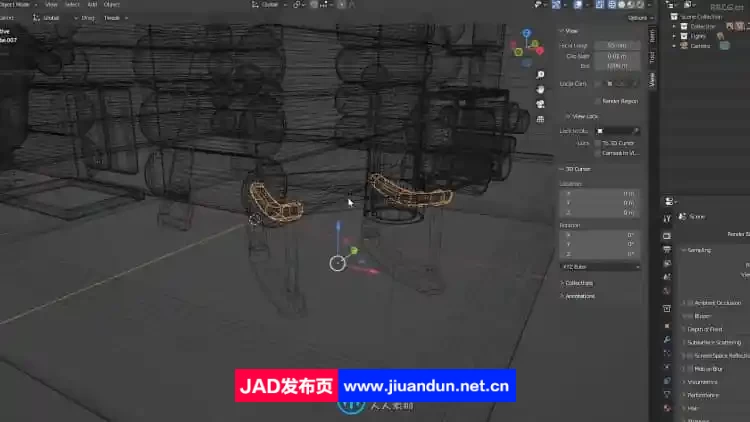 Blender三维场景建模完全指南视频教程 3D 第2张