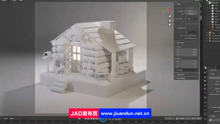 Blender三维场景建模完全指南视频教程 3D 第9张