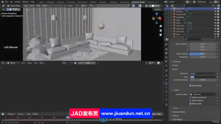 Blender 10组精彩3D场景实例制作训练视频教程 3D 第8张