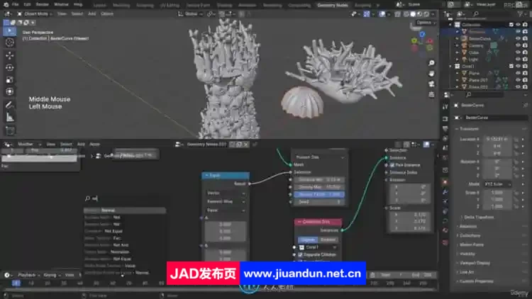 Blender 10组精彩3D场景实例制作训练视频教程 3D 第11张