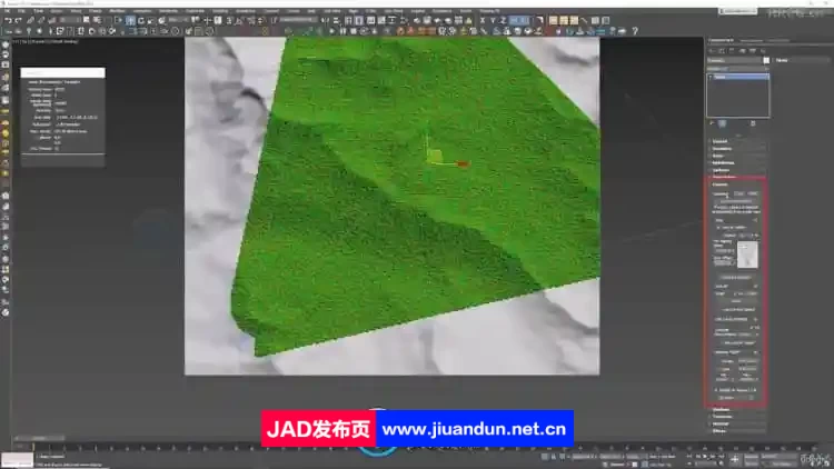 3DsMax中Forest Pack Pro草木植物制作大师班视频教程 3D 第4张