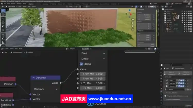 Blender建筑设计工作流程大师级指南视频教程 3D 第11张