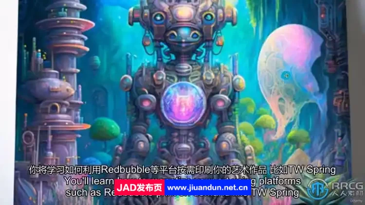 【中文字幕】Midjourney AI人工智能艺术创作转化创收视频教程 Midjourney 第13张